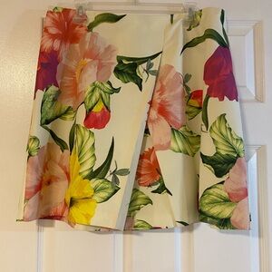 Ted Baker Multicolor Floral Mini Skirt